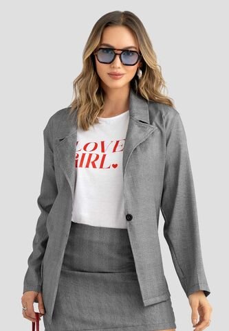 Blazer Mujer Estampado Mp 114656 MP