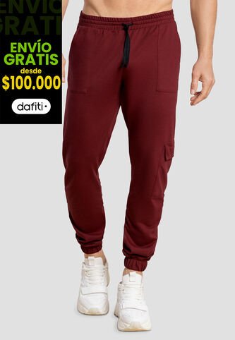 Jogger Hombre Vinotinto Mp 104553 MP