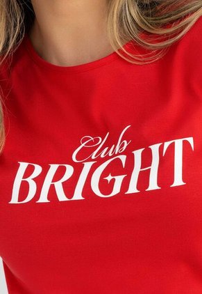 Camiseta Mujer Rojo Mp 114650