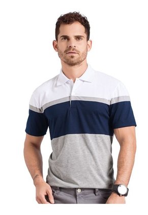 Camiseta Polo Para Hombre Multicolor MP