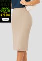 Falda Larga Mujer Latte Mp 112341 de MP