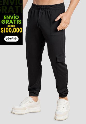 Jogger Hombre Negro Mp 104553 MP