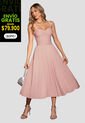 Vestido Corto Mujer Rosa Polvo Mp 113004 de MP