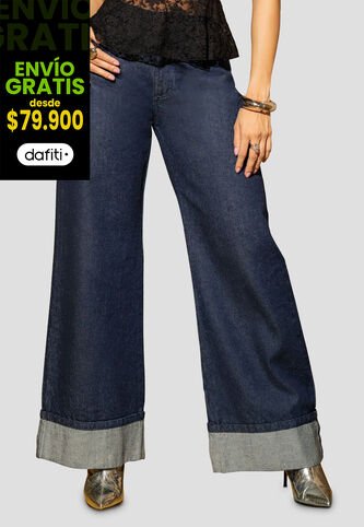 Jean Mujer Azul Oscuro Mp 112741 MP