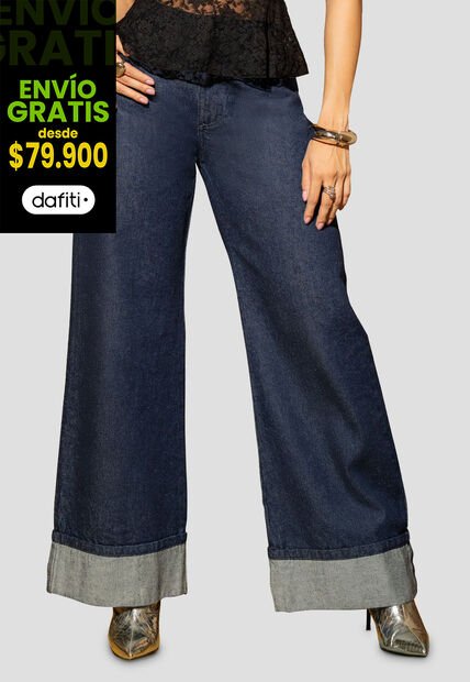 Jean Mujer Azul Oscuro Mp 112741