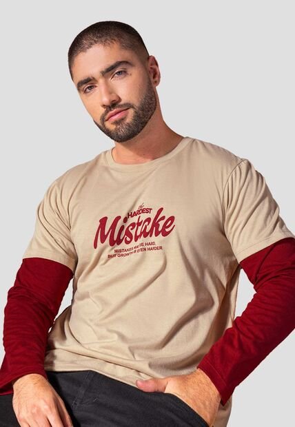 Camibuzo Hombre Bicolor Mp 114660
