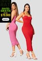 Vestido Paq X2 Mujer Bicolor Mp 112333 de MP