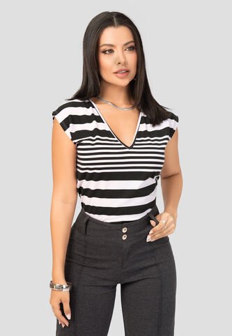 Blusa Mujer Negro Mp 103333 MP