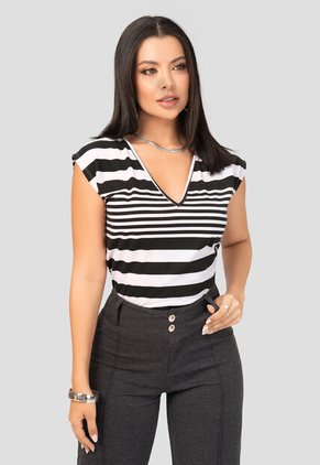 Blusa Mujer Negro Mp 103333