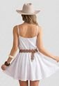 Vestido Corto Mujer Blanco Mp 114665 de MP