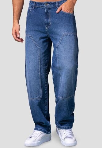 Jean Hombre Azul Medio Mp 114841 MP