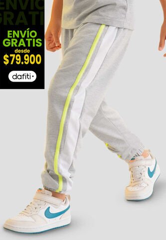 Jogger Infantil Masculino Gris Jaspe Mp 112598 MP