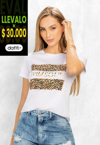 Camiseta Mujer Blanco Mp 106952 MP
