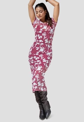 Vestido Largo Mujer Estampado Mp 114994 MP