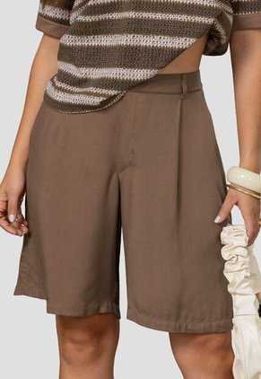 Bermuda Mujer Chocolate Mp 114703