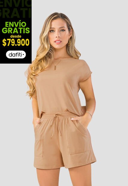 Conjunto Mujer Latte Mp 102318