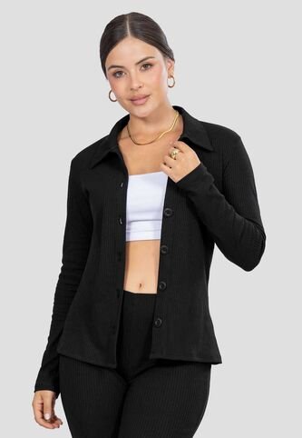 Camisa Mujer Negro Mp 113984 MP