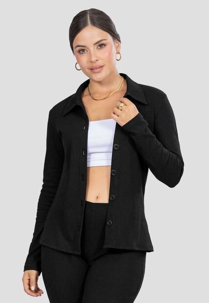 Camisa Mujer Negro Mp 113984