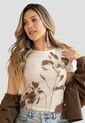Camiseta Mujer Crema Mp 114653 de MP