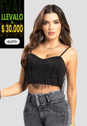 Blusa Mujer Negro Mp 104370 MP