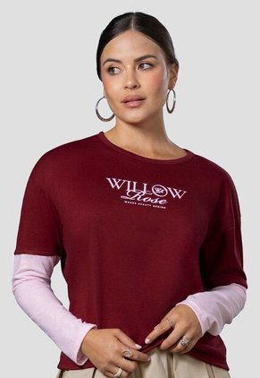 Camibuzo Mujer Merlot Mp 115003
