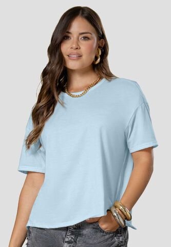 Camiseta Mujer Azul Baby Mp 114702 MP
