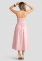 Vestido Largo Mujer Rosa Polvo Mp 114992 de MP