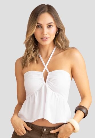 Blusa Mujer Blanco Mp 114991 MP