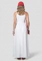 Vestido Largo Mujer Blanco Mp 114652 de MP