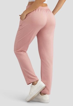Pantalón Mujer Rosa Polvo Mp 1785