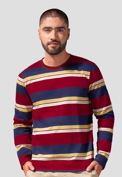 Camibuzo Hombre Estampado Mp 114977