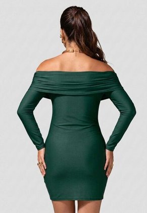 Vestido Corto Mujer Verde Pino Mp 114672