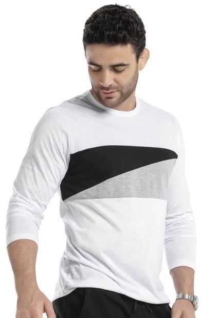 Camibuzo Hombre Blanco Mp 89755