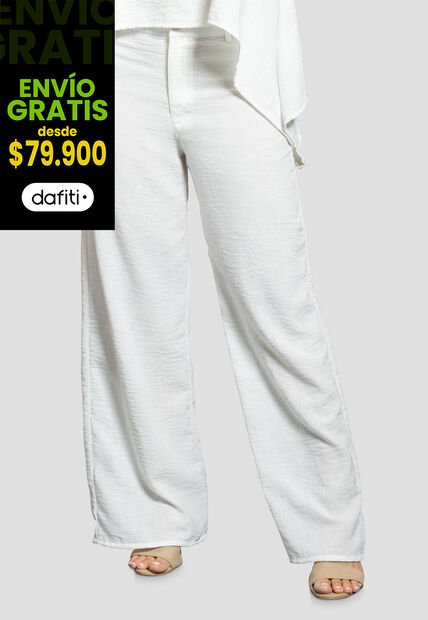 Pantalón Mujer Marfil Mp 112223