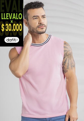 Camisilla Hombre Rosa Mp 101775 MP