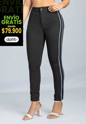 Jean Mujer Negro Mp 111328 MP