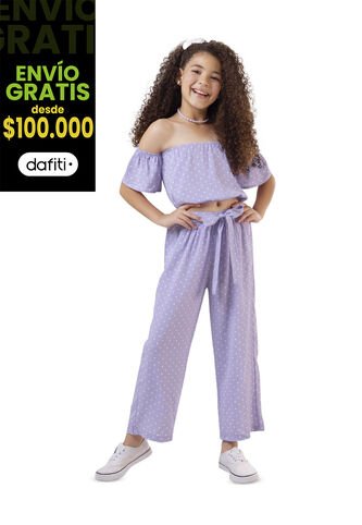 Conjunto Infantil Violeta Mp 4070 MP