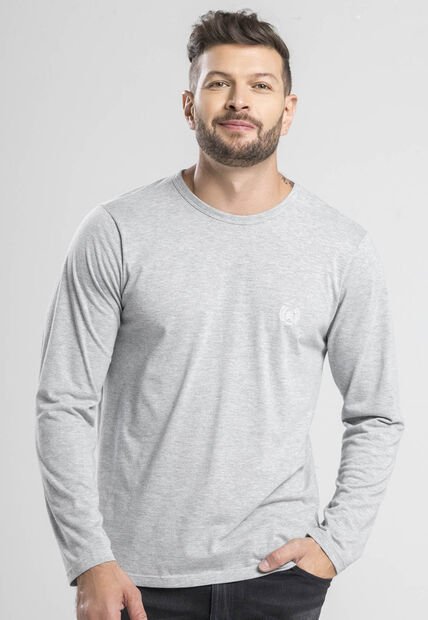 Camibuzo Masculino Gris Jaspe Mp 3969