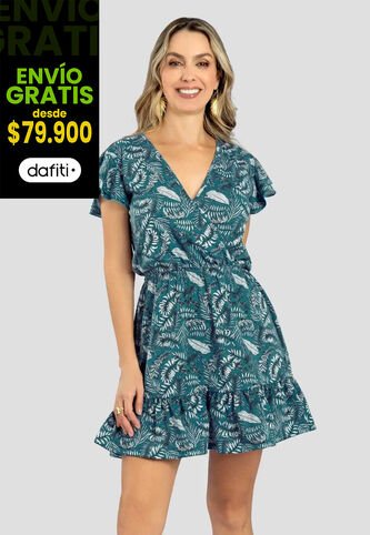 Vestido Corto Mujer Estampado Mp 111780 MP