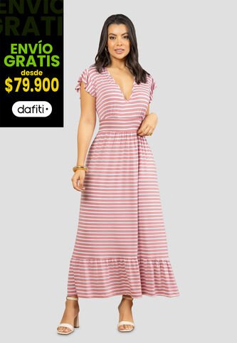 Vestido Mujer Estampado Mp 112027 MP