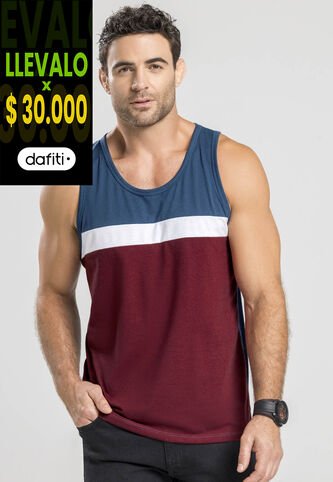 Camisilla Masculino Vinotinto Mp 96536 MP