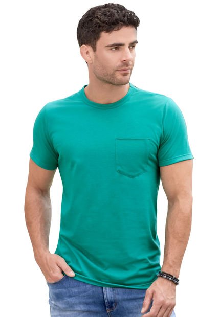 Camiseta Hombre Verde Mp 78120