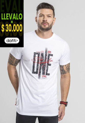 Camiseta Masculino Blanco Mp 1348 MP