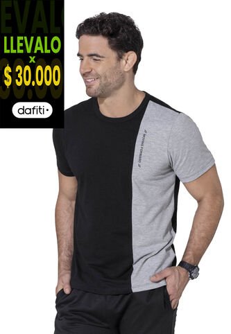 Camiseta Masculino Negro Mp 3967 MP