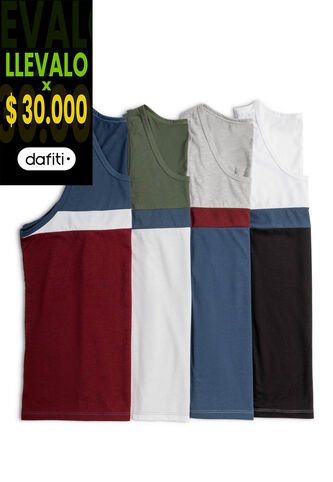 Camisilla Masculino Verde Militar Mp 96536 MP