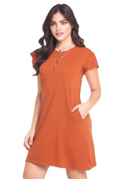 Vestido Ladrillo MP 68383