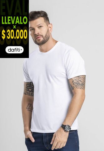 Camiseta Masculino Blanco Mp 1870 MP