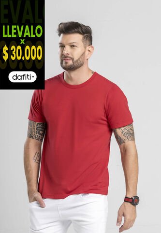 Camiseta Masculino Rojo Mp 1870 MP