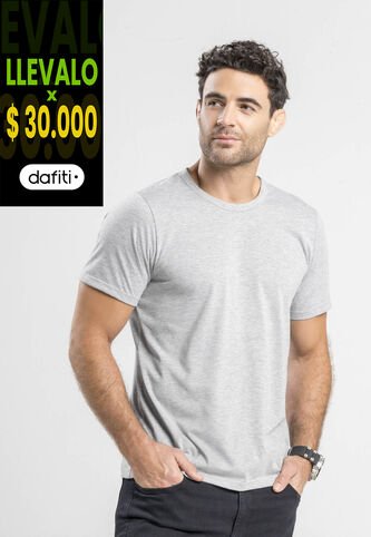 Camiseta Masculino Gris Jaspe Mp 1870 MP