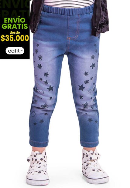 Jegging Bebe Para Niña MP -Azul
